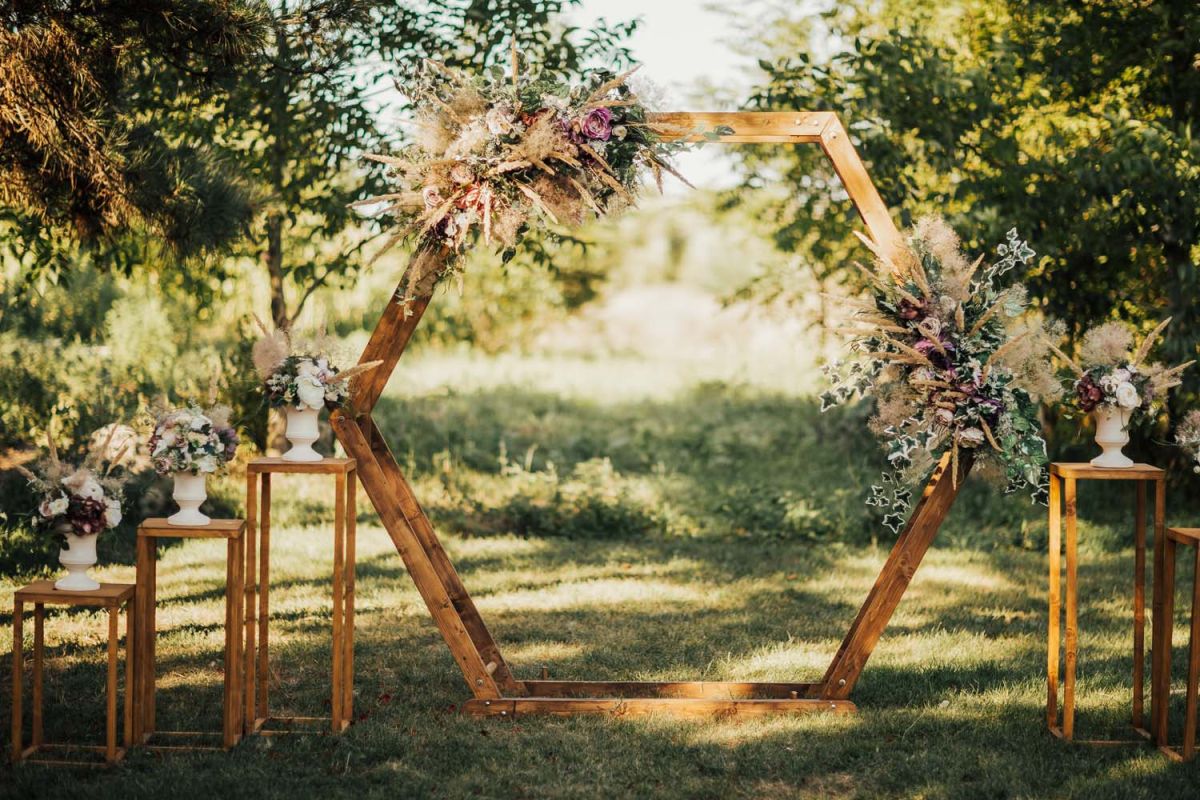 Location décoration champêtre pour votre mariage
