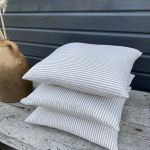 Coussin à rayures