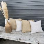 Coussin à rayures