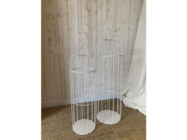 Cage à oiseaux ronde, grand modèle