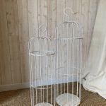 Cage à oiseaux ronde, grand modèle